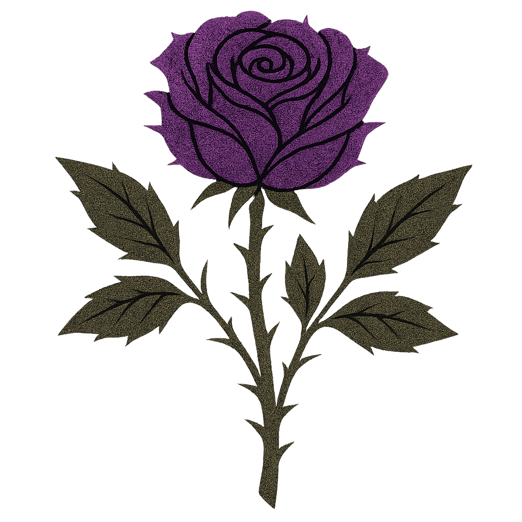 Decorative rose for A New Kind of Fall