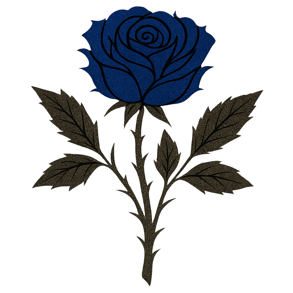 Decorative rose for Silent Signals