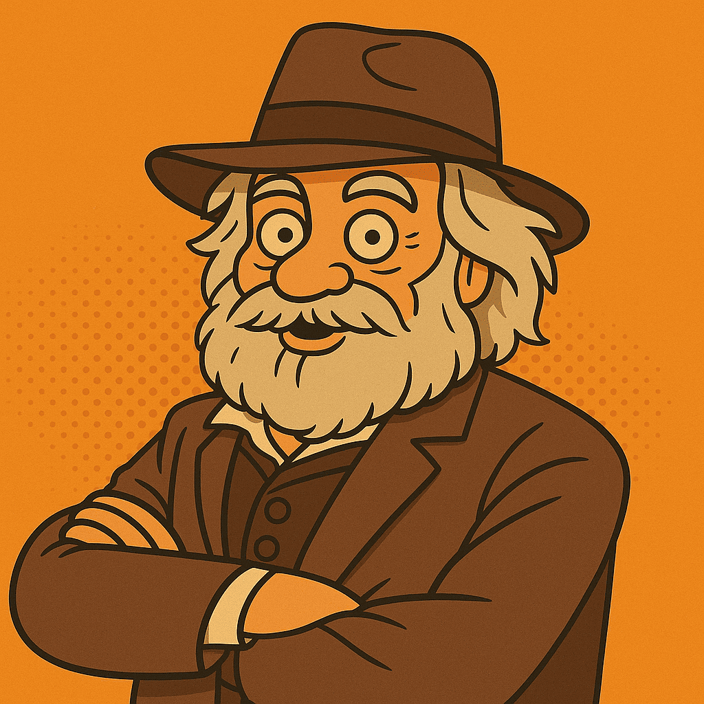 Portrait of Walt Whitman