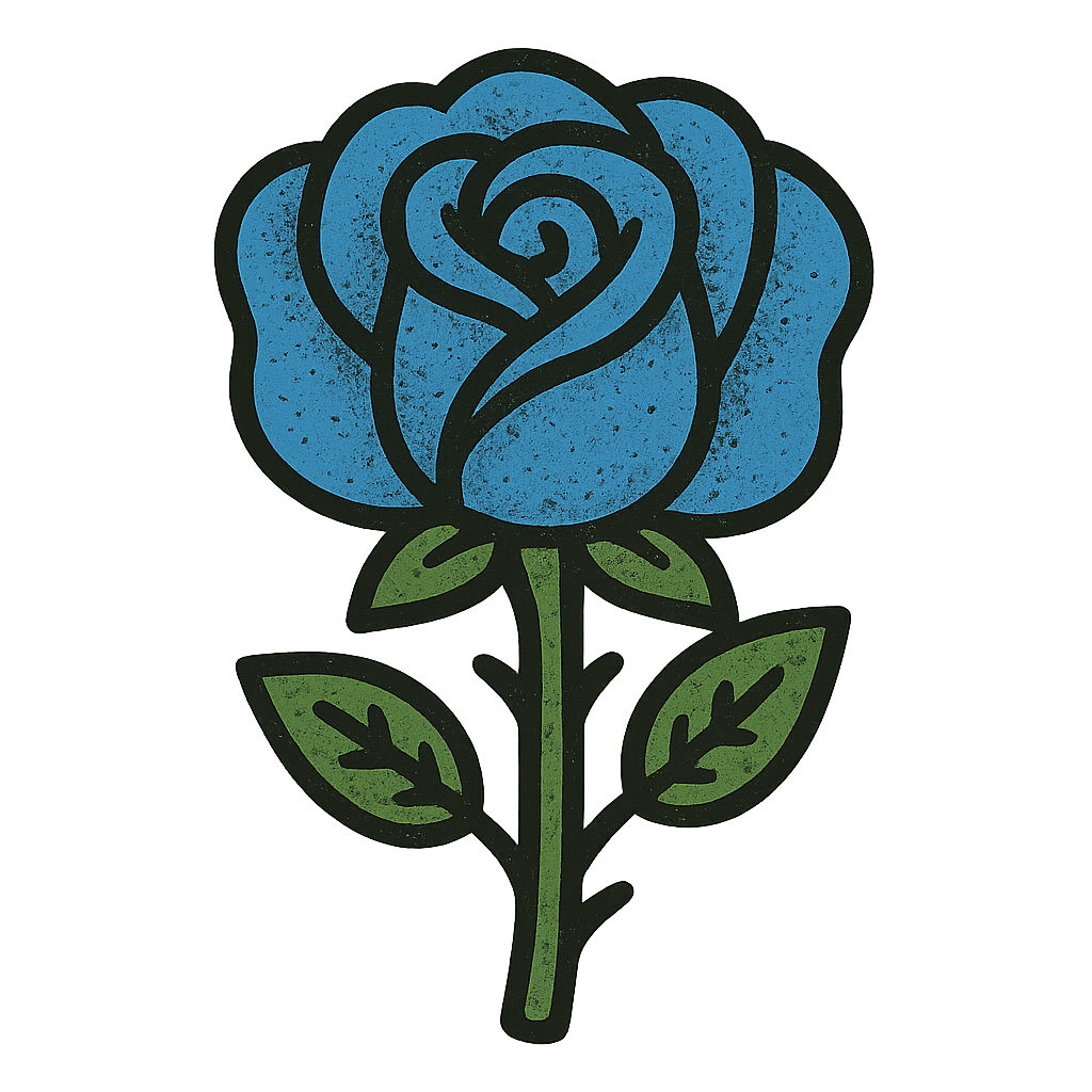 blue rose