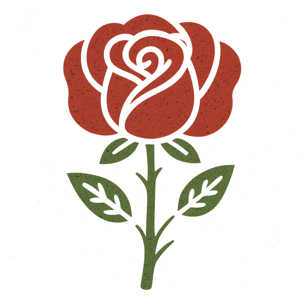 red rose